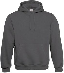B&C CGWU620 - Hooded Sweater Steel Grey