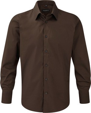 Russell Collection RU946M - Mens Long Sleeve Fitted Shirt