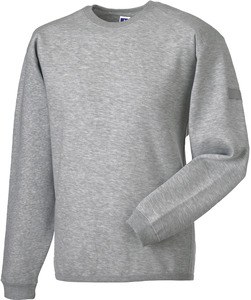 Russell RU013M - Heavy Duty Crew Neck Sweatshirt Light Oxford