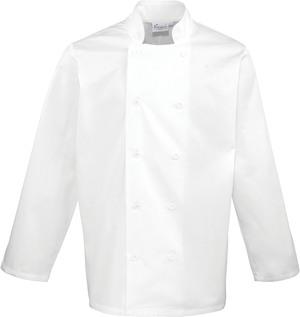 Premier PR657 - Long Sleeve Chefs Jacket