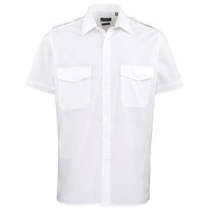 Premier PR212 - Short Sleeve Pilot Shirt