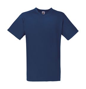 Fruit of the Loom 61-066-0 - V-neck t-shirt Navy