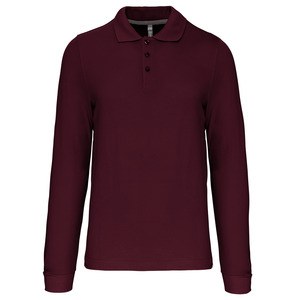 Kariban K243 - MEN'S LONG SLEEVE PIQUE POLO SHIRT Wine