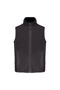 Kariban K679 - RECORD - FLEECE LINED BODYWARMER Dark Grey / Black