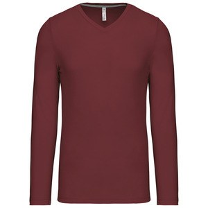 Kariban K358 - MENS LONG SLEEVE V-NECK T-SHIRT