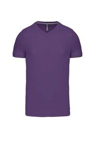 Kariban K357 - MEN'S SHORT SLEEVE V-NECK T-SHIRT Purple