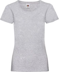 Fruit of the Loom SC61372 - Women's Cotton T-Shirt Heather Grey