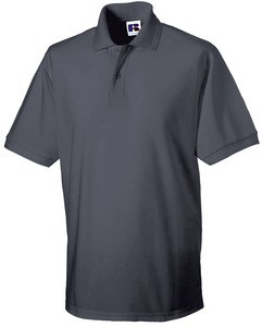 Russell RU599M - Heardwearing Polycotton Polo Convoy Grey