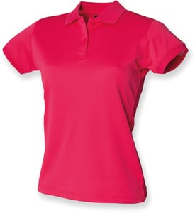 Henbury H476 - Ladies Coolplus® Wicking Piqué Polo Shirt