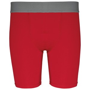 ProAct PA08 - KID'S LONG BASE LAYER SHORTS Sporty Red