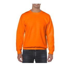 Gildan GI18000 - Men's Straight Sleeve Sweatshirt Safety Orange