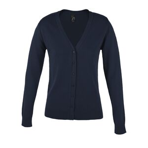 SOL'S 90012 - Golden Women V Neck Knitted Cardigan Navy