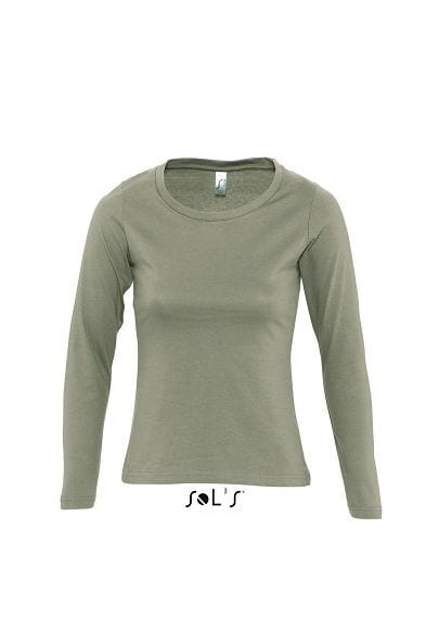 SOL'S 11425 - MAJESTIC Women's Round Neck Long Sleeve T Shirt
