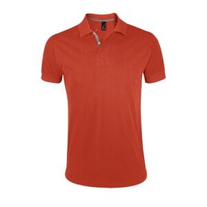 SOL'S 00574 - PORTLAND MEN Polo Shirt Orange brûlée