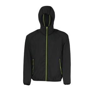 SOL'S 01169 - SHORE Unisex Windbreaker Black