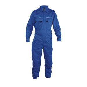 SOL'S 80902 - SOLSTICE PRO Workwear Overall With Simple Zip Bleu bugatti