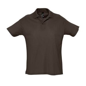 SOL'S 11342 - SUMMER II Men's Polo Shirt Chocolate
