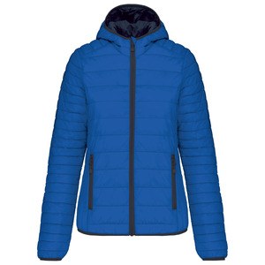 Kariban K6111 - Ladies' lightweight hooded down jacket Light Royal Blue