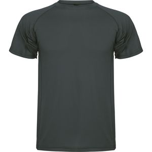 Roly CA0425 - MONTECARLO Short-sleeve technical raglan t-shirt Dark Lead