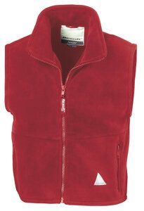 Result RS37J - Children's Fleece Vest Red