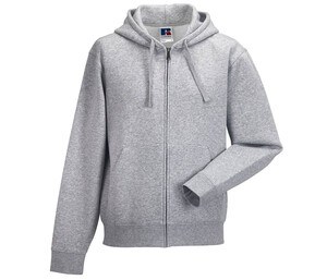 Russell JZ266 - Zip Hooded Sweat-Shirt Light Oxford