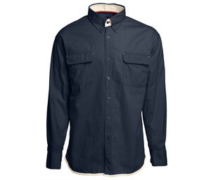 Pen Duick PK610 - Jones Shirt Navy/Beige