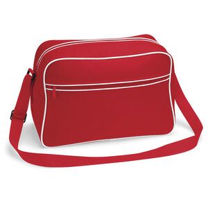 Bag Base BG140 - Retro bag Red/White