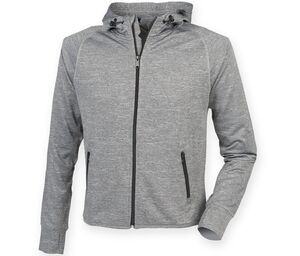 Tombo TL550 - Men's running hoodie Grey Marl