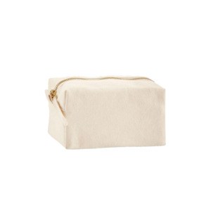 Westford mill WM552 - Multi-use makeup bag Natural