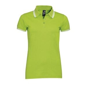 SOL'S 00578 - PASADENA WOMEN Polo Shirt Lime / White