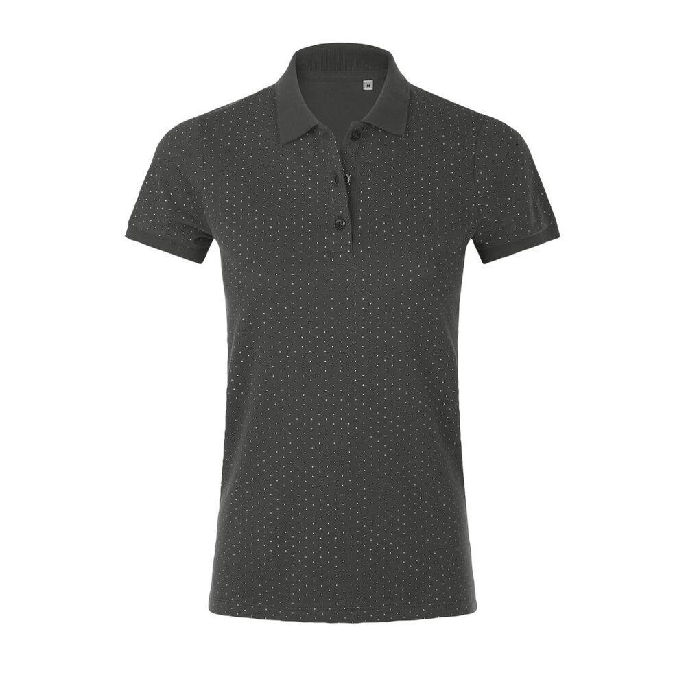 SOL'S 01707 - Brandy Women's Polka Dot Polo Shirt