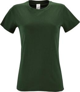 SOL'S 01825 - REGENT WOMEN Round Collar T Shirt Bottle Green