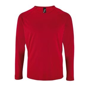 SOLS 02071 - Sporty Lsl Men Long Sleeve Sports T Shirt