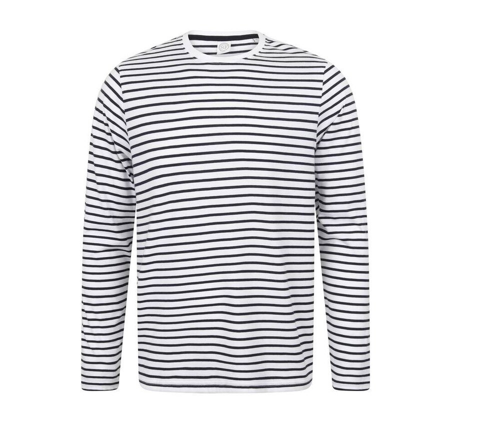 SF Men SF204 - Unisex Long Sleeved Striped T