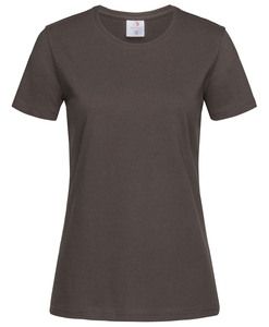 Stedman STE2600 - Classic women's round neck t-shirt Dark Chocolate