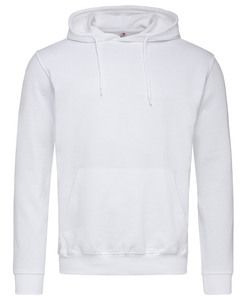 Stedman STE4100 - Men's Hooded Sweatshirt White