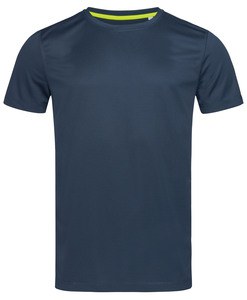 Stedman STE8400 - Crew neck T-shirt for men Stedman - ACTIVE 140 Marina Blue