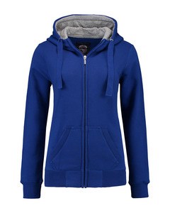 Lemon & Soda LEM3220 - Heavy Sweater Hooded Cardigan for her Royal Blue