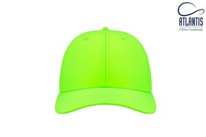 Atlantis AT174 - Cap in recycled polyester Fluo Green