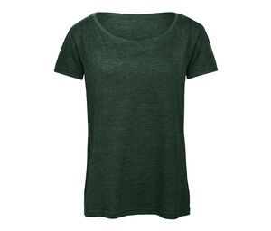 B&C BC056 - Tw056 Tri-Blend Women Heather Forest