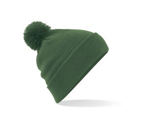 Beechfield BF426 - Pompom hat Moss Green