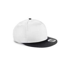 Beechfield BF615 - Snapback Children'S Cap White / Black