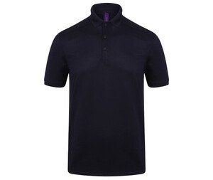 Henbury HY460 - Men's Polo Shirt in stretch polyester Oxford Navy