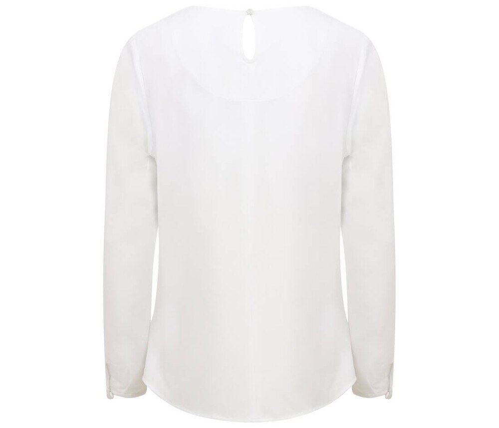Henbury HY598 - Women's Long Sleeve Blouse