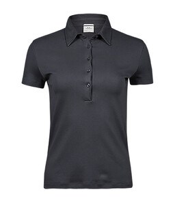 Tee Jays TJ1441 - Pima cotton polo Women Dark Grey