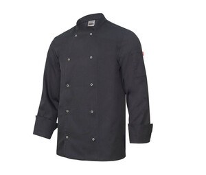 VELILLA V5206 - COOK JACKET ML WITH PRESSURE BUTTONS Black