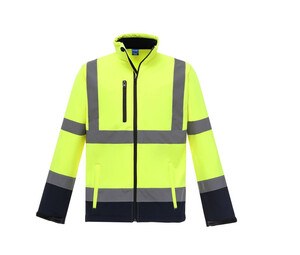 Yoko YKK09 - High Visibility Softshell Jacket