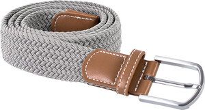 K-up KP805 - Braided elasticated belt Light Grey