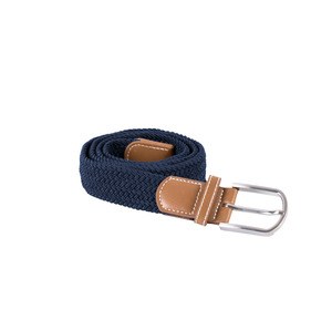 K-up KP805 - Braided elasticated belt Navy