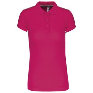 ProAct PA481 - LADIES' SHORT SLEEVE POLO SHIRT Fuchsia